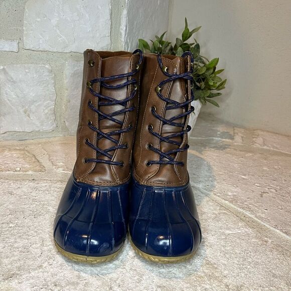 London Fog duck boot wynter sz 8 - Picture 2 of 6